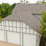 EcoStar Roofing project - home and garage roof installations