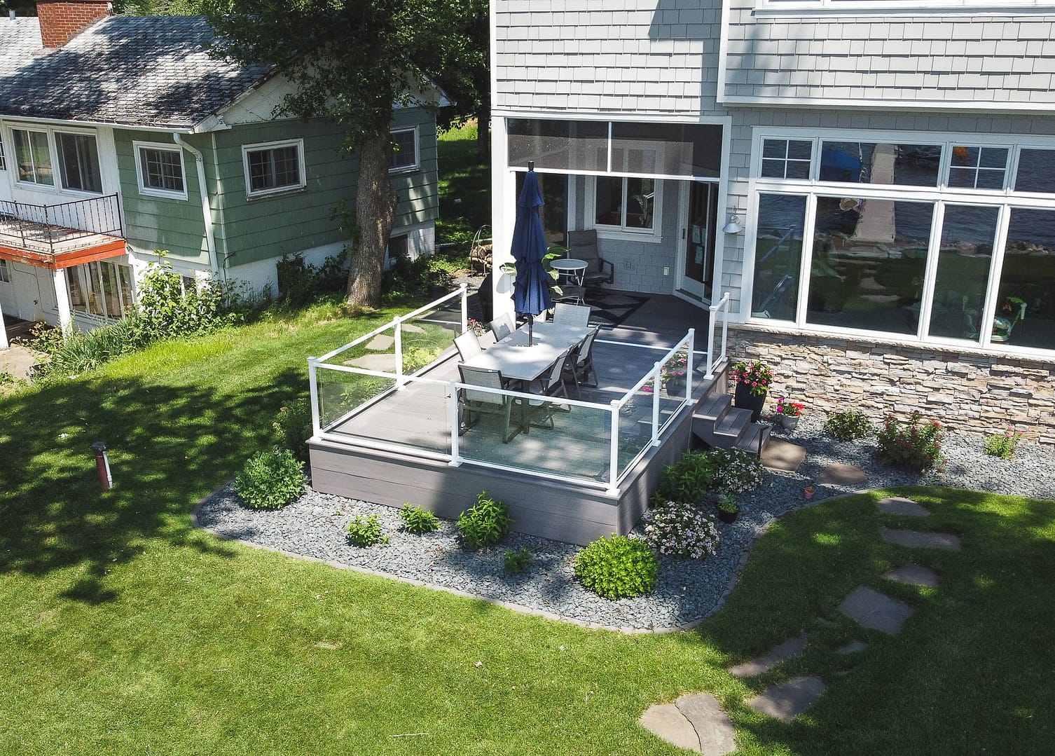 custom trex deck mounds view mn