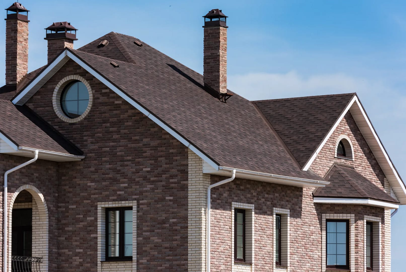 Brown roofed house in Doylestown