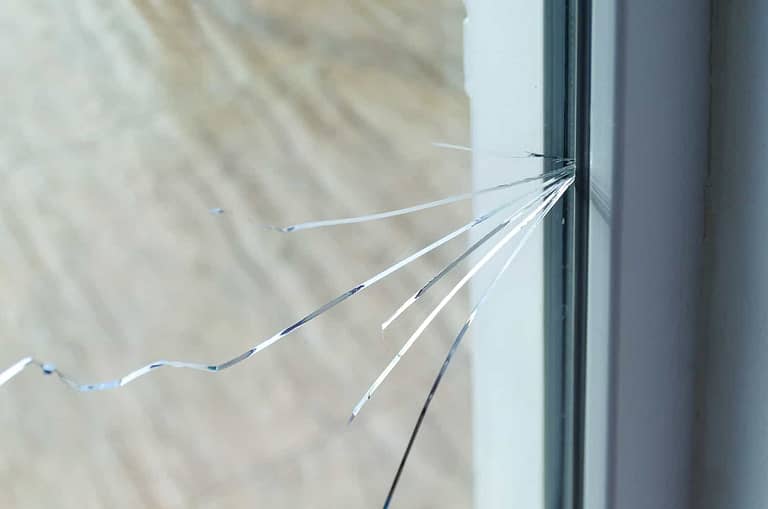 how to repair cracked window glass
