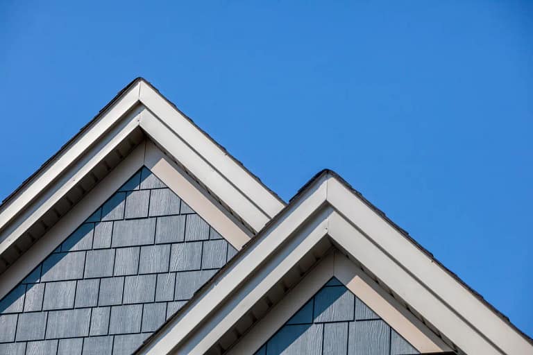 fascia on roof peaks
