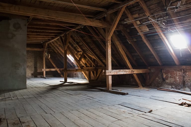 attic empty