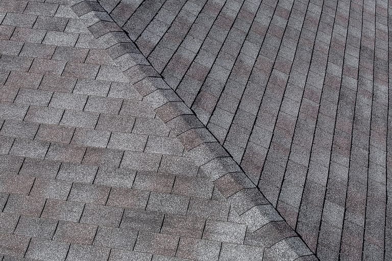 Roofing Shingles black and gray color, roof tile texture.