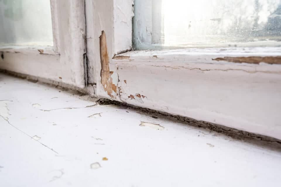 How to replace a window sill rotting cracking worse 