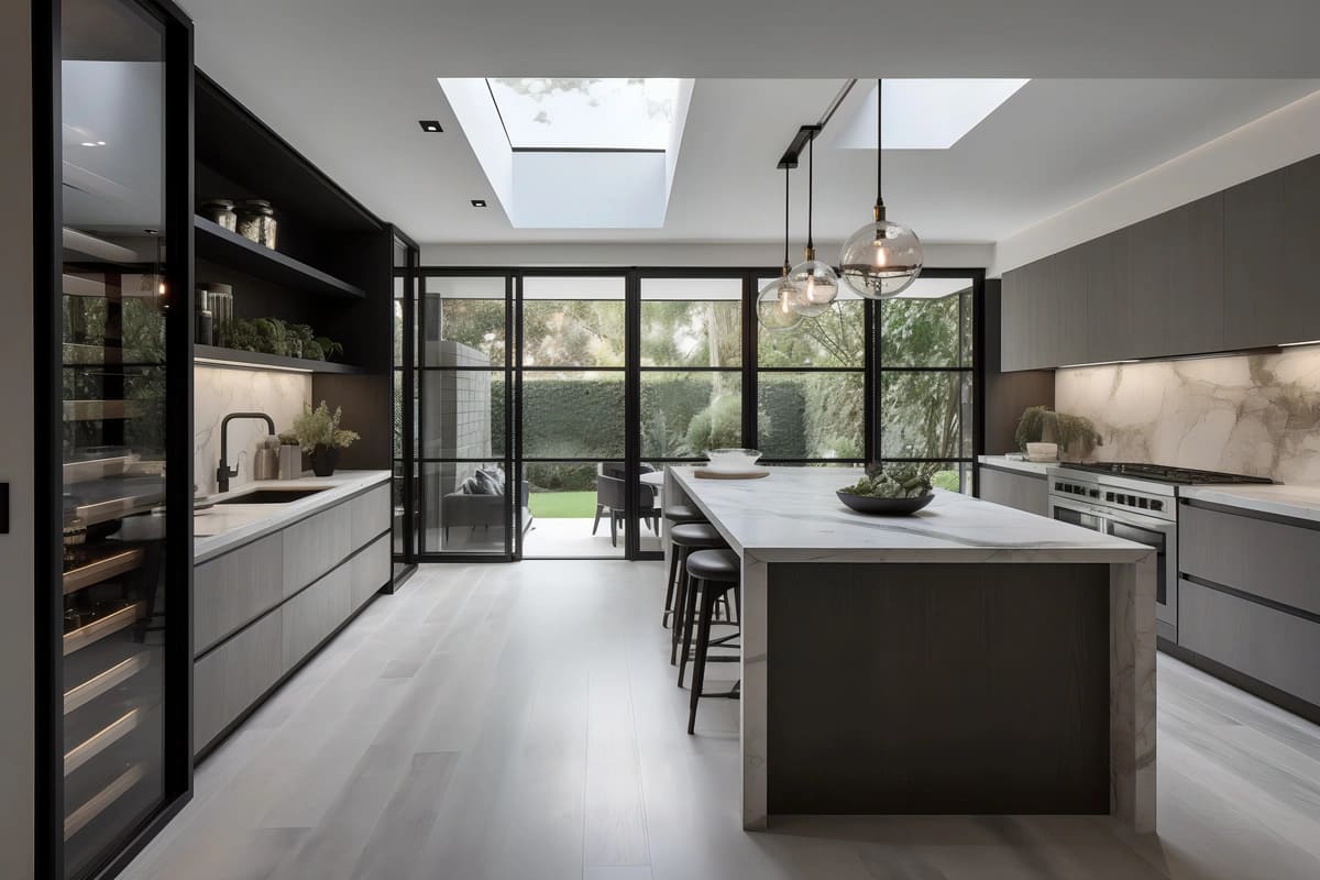 a-kitchen-with-a-skylight