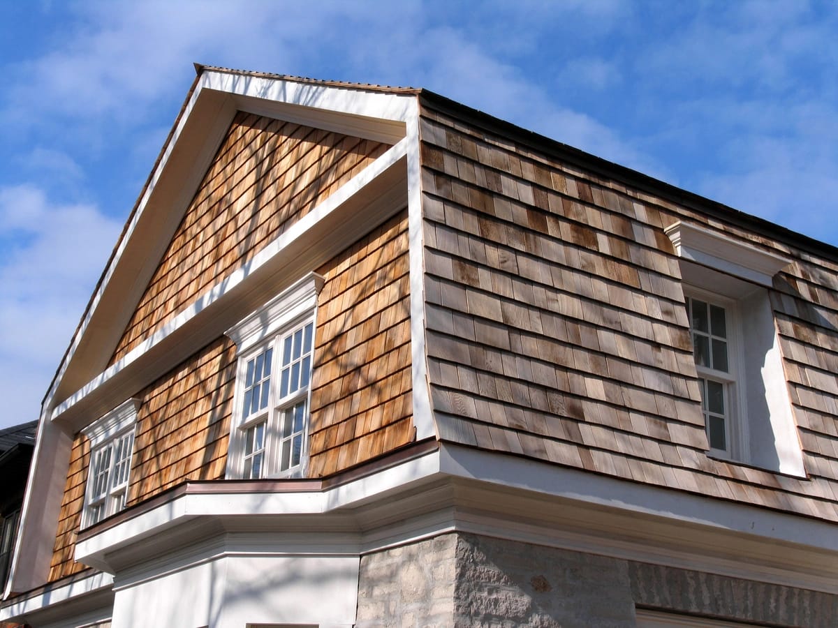 house cedar shake roofing shingles