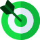 Target icon in green